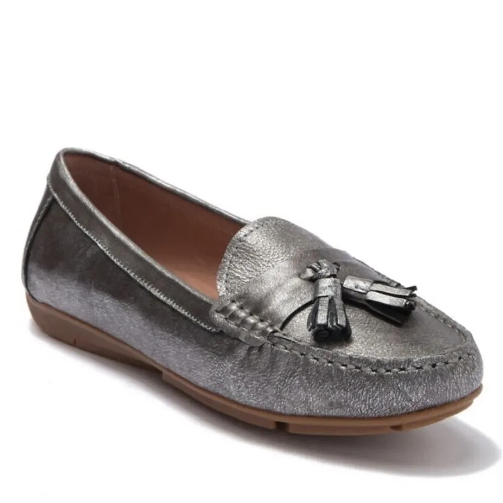 JOSEF SEIBEL Elina Leather Tassel Loafers Stunning Colorway